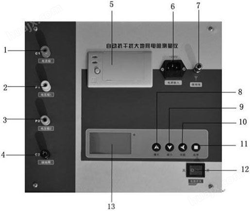 智微普通机箱F型地网（带选频电压表）布线劳动量小 精度高(图3)